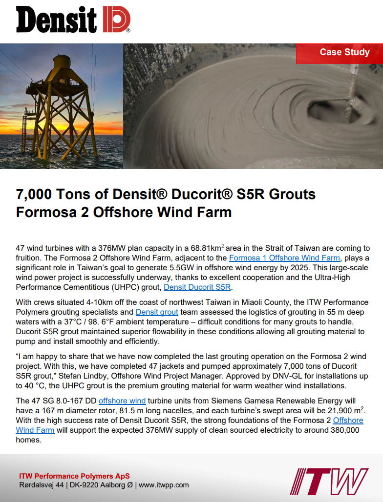 Formosa 2 Wind Farm Case Study